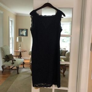 Adrianna Papell Evening Sleeveless Lace Dress